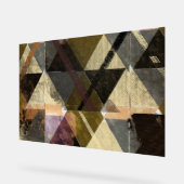 抽象デザインモダン アクリルサイン (傾斜)