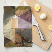 抽象デザインモダン キッチンタオル (四つ折り)