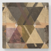 抽象デザインモダン ストーンコースター (正面)