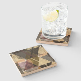 抽象デザインモダン ストーンコースター