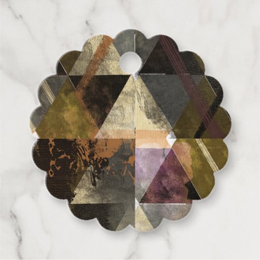 抽象デザインモダン フェイバータグ (正面)