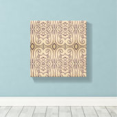抽象デザインレコレータ キャンバスプリント (インサイチュ (ウッドフロア))