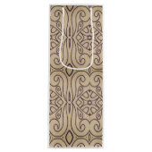 抽象デザインレコレータ ワインギフトバッグ (正面)