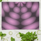 抽象デザイン付きキッチンタオル キッチンタオル (折り畳み)