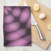 抽象デザイン付きキッチンタオル キッチンタオル (四つ折り)