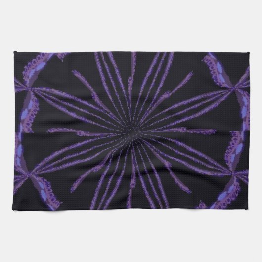 抽象デザイン付きキッチンタオル キッチンタオル (横)