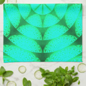 抽象デザイン付きキッチンタオル キッチンタオル (折り畳み)