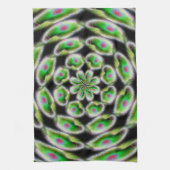 抽象デザイン付きキッチンタオル キッチンタオル (縦)