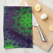 抽象デザイン付きキッチンタオル キッチンタオル (四つ折り)