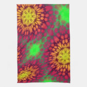 抽象デザイン付きキッチンタオル キッチンタオル (縦)