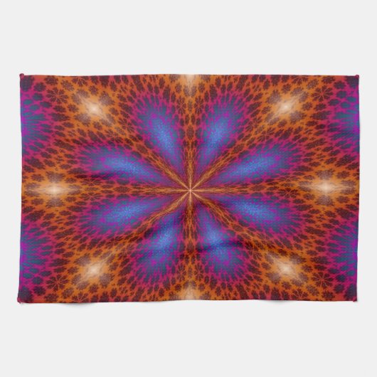 抽象デザイン付きキッチンタオル キッチンタオル (横)