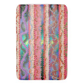 抽象デザイン付きバスマカラフルット バスマット (正面縦)