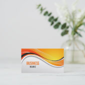 抽象デザイン名刺 名刺 (スタンド正面)