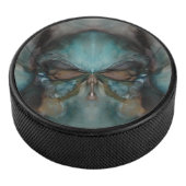 抽象デザイン怖いバイキングマスク アイスホッケーパック (3/4)