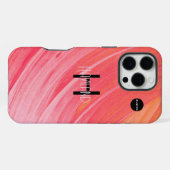 抽象デザイン携帯電話ケースHAMbWG iPhoneケース (裏面横)