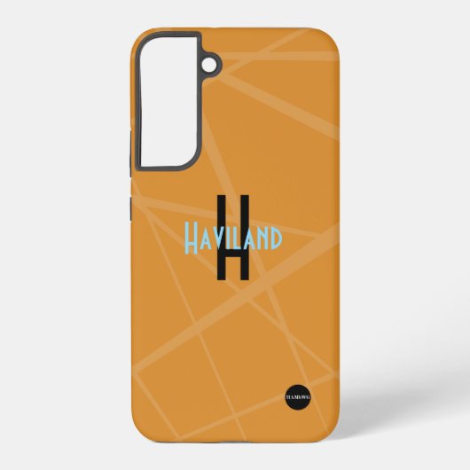 抽象デザイン携帯電話ケースHAMbWG Samsung Galaxyケース (裏面)