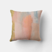 抽象デザイン芸術的汎用ブラシストローク  クッション (裏面)