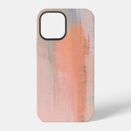 抽象デザイン芸術的汎用ブラシストローク  iPhoneケース (裏面)
