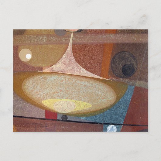 抽象デザイン14 X 11 ポストカード (正面)