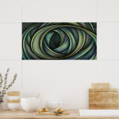 抽象デザイン1 ポスター (キッチン)