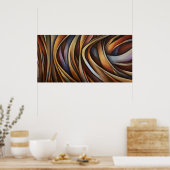 抽象デザイン3 ポスター (キッチン)