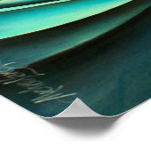 抽象デザイン4 ポスター (角)