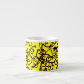 抽象デザイン エスプレッソカップ (正面)