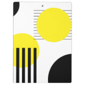 抽象デザイン クリップボード (裏面)