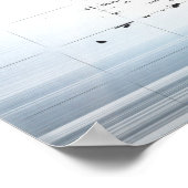 抽象デザイン（グリッド） ポスター (角)