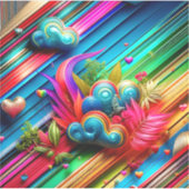 抽象デザイン シール (正面)