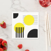 抽象デザイン スタンダードカクテルナプキン (インサイチュ)