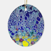抽象デザイン セラミックオーナメント (左)