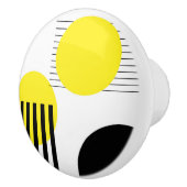 抽象デザイン セラミックノブ (右)