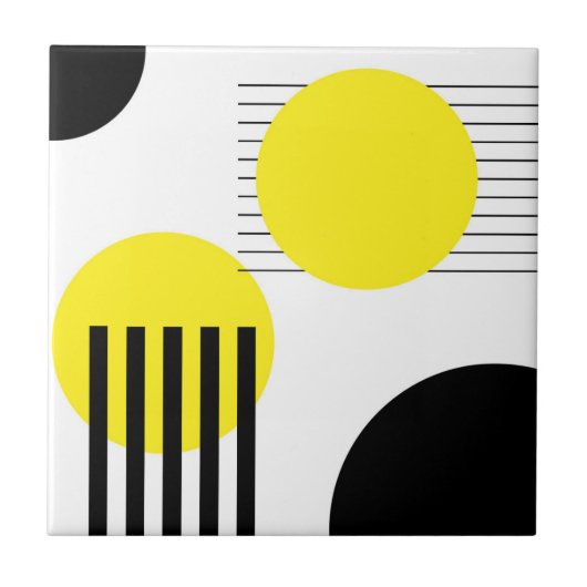 抽象デザイン タイル (正面)