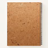 抽象デザイン ノートブック (裏面)