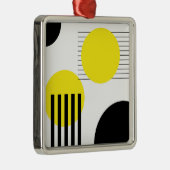 抽象デザイン メタルオーナメント (右)