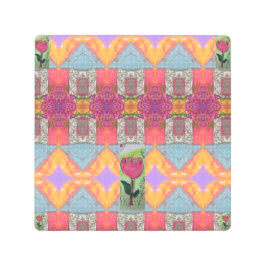 抽象デザイン メタルプリント