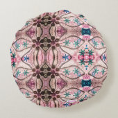 抽象デザイン ラウンドクッション (裏面)