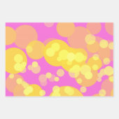 抽象デザイン ラッピングペーパーシート (正面)