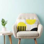 抽象デザイン ランバークッション (椅子)