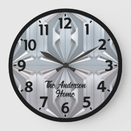 抽象デザイン ラージ壁時計