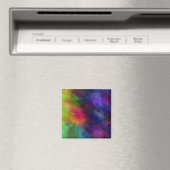 抽象デザイン、多くの色 マグネット (インサイチュ (食洗機))