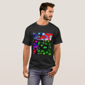抽象デザイン Tシャツ (正面フル)