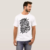 抽象デザイン Tシャツ (正面フル)
