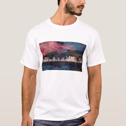 抽象デザインtシャツ tシャツ (正面)