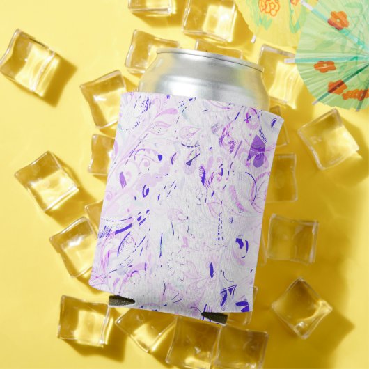 抽象マンダラ2 缶クーラー (インサイチュ 夏)