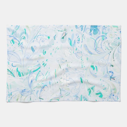 抽象マンダラ キッチンタオル (横)