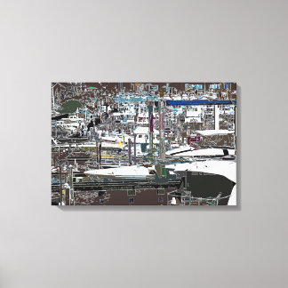 抽象化されたキャンバスプリントMarina キャンバスプリント