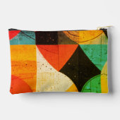 抽象化されたグラフィックス アクセサリーポーチ (裏面)