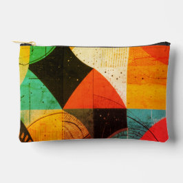 抽象化されたグラフィックス アクセサリーポーチ